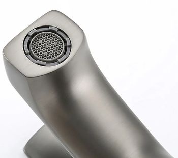 Смеситель для раковины Frap H71-9 F1071-9 Оружейная сталь — фото 9, Смесители для раковины