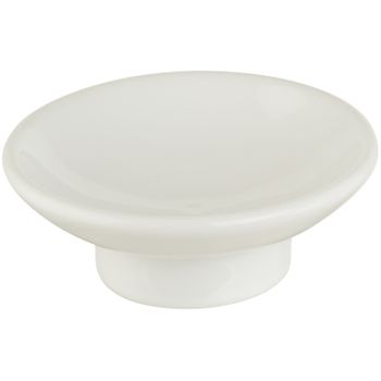 Мыльница Migliore Fortuna 27670 Белая — фото 1, Мыльницы