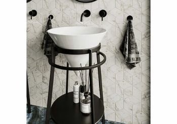 Керамическая мозаика Orro Mosaic Ceramic Viva Statuario 26,6x30,5 см — фото 4, Мозаика