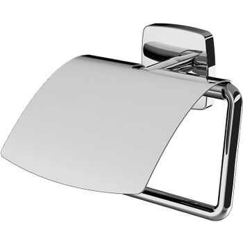 Держатель туалетной бумаги AM.PM Gem A90341400 с крышкой Хром — фото 1, Держатели туалетной бумаги