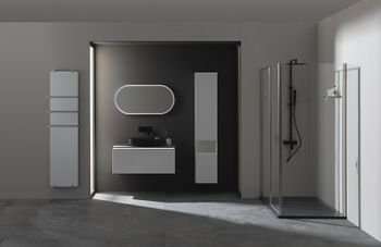 Душевая система Allen Brau Infinity 5.21012-31 Черная матовая — фото 17, Душевые стойки