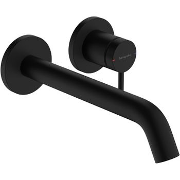 Смеситель для раковины Hansgrohe Tecturis S 73351670 Черный матовый — фото 1, Смесители для раковины