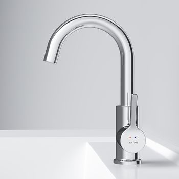 Смеситель для раковины AM.PM X-Joy F85B02700 Хром — фото 9, Смесители для раковины