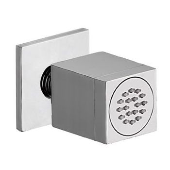 Форсунка для душа Remer Q34JET Хром — фото 1, Душевые форсунки