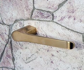 Держатель туалетной бумаги WasserKRAFT Aisch K-5996 Золото матовое — фото 3, Держатели туалетной бумаги