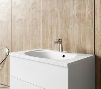 Товар: Смеситель для раковины Ravak Flat FL 014.00 X070118 Хром - фото 4 Смеситель для раковины Ravak Flat FL 014.00 X070118 Хром — фото 4, Смесители для раковины