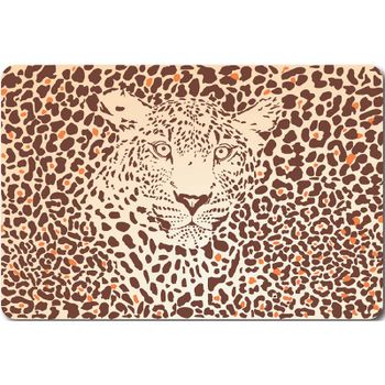 Коврик для ванной комнаты Veragio Carpet 60x40 VR.CPT-7160.17 с рисунком Ghepardo — фото 1, Коврики для ванной комнаты