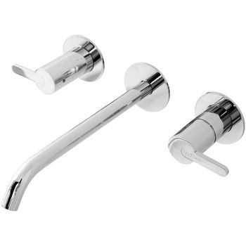 Смеситель для раковины Cezares Leaf LEAF-BLI3L-01-W0 Хром — фото 1, Смесители для раковины