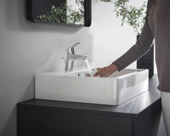 Смеситель для раковины Hansgrohe Logis 71070000 Хром — фото 14, Смесители для раковины