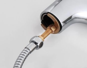 Смеситель для раковины Frap H68 F1268 с гигиеническим душем Хром — фото 6, Смесители для раковины