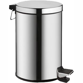 Ведро для мусора Haiba HB703 Хром — фото 1, Мусорные ведра