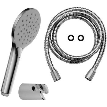 Душевой гарнитур Paffoni Sofia ZDOC122CR/ZSUP010CR/ZFLO018CR Хром — фото 1, Душевые гарнитуры