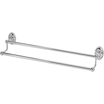 Полотенцедержатель Veragio Bonjour VR.BNR-7822.CR двойной Хром — фото 1, Полотенцедержатели