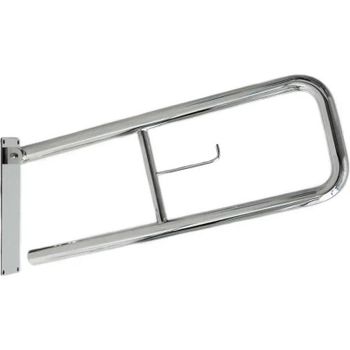 Поручень Aquatek POR-0000005 с бумагодержателем Хром — фото 2, Поручни для ванной