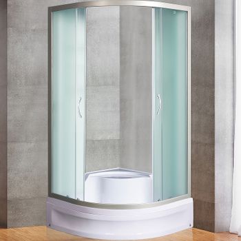 Душевой уголок River Don XL 90x90 MT 10000011744 с поддоном — фото 1, Душевые уголки четверть круга