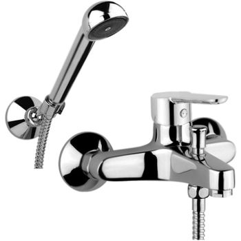 Смеситель для ванны Webert Sax Evolution SE850101015 Хром — фото 1, Смеситель для ванны