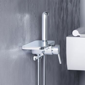 Гигиенический душ со смесителем Damixa Jupiter 773500001 Хром — фото 3, Гигиенические души