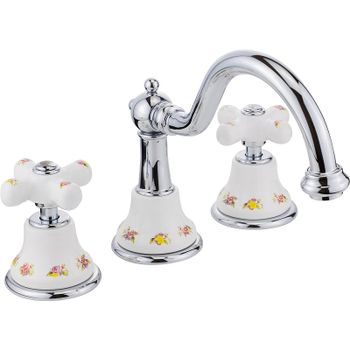 Смеситель для раковины Migliore Provance 19475 Хром — фото 1, Смесители для раковины