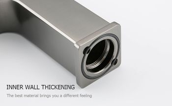 Смеситель для раковины Gappo G17-9 G1017-92 Оружейная сталь — фото 7, Смесители для раковины