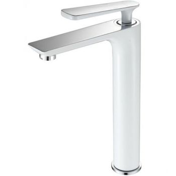 Смеситель для раковины Frap F1052-56 Белый Хром — фото 1, Смесители для раковины