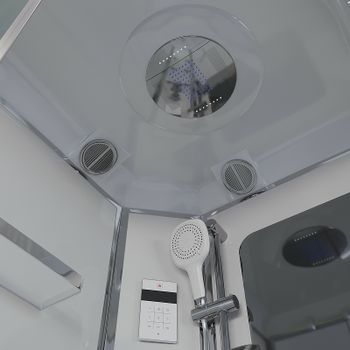 Душевая кабина Niagara Ultra 120x80 L NG-310-01L с гидромассажем — фото 6, Душевые кабины