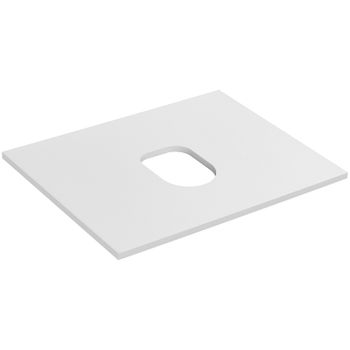 Столешница под раковину Aquaton Либерти 60 1A280903LY010 Белый глянец — фото 1, Столешницы под раковину