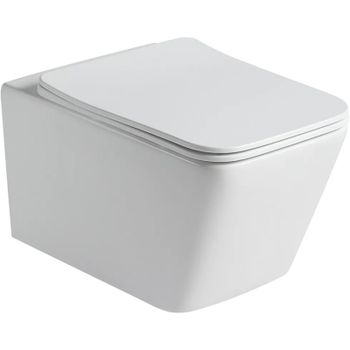 Унитаз SantiLine SL-5007 подвесной с сиденьем Микролифт — фото 1, Подвесные унитазы