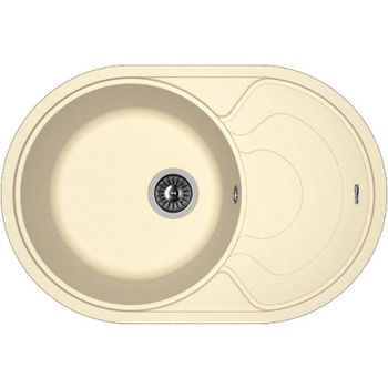 Кухонная мойка Florentina Родос-760 20.140.D0760.202 Шампань — фото 1, Кухонные мойки