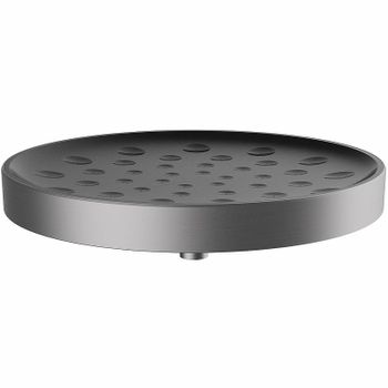 Комплект верхнего и ручного душа Vincea Inspire VSHH-3I2AHGM Вороненая сталь — фото 5, Встраиваемые душевые комплекты