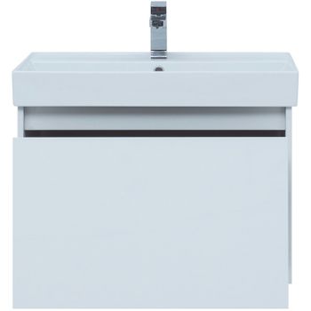 Тумба под раковину Aquanet Nova Lite 75 242275 подвесная Белая — фото 1, Тумбы под раковину