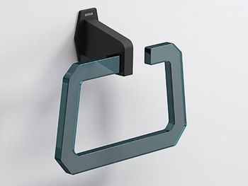 Полотенцедержатель Sonia Luce 182466 Черный матовый — фото 2, Полотенцедержатели