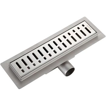 Душевой лоток Gappo G83007-3 с решеткой Сатин — фото 1, Душевые лотки