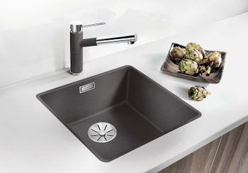 Кухонная мойка Blanco Subline 400-F 523499 Кофе — фото 2, Кухонные мойки