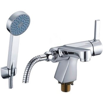 Смеситель на борт ванны Gappo G1204 Хром — фото 1, Смесители на борт ванны