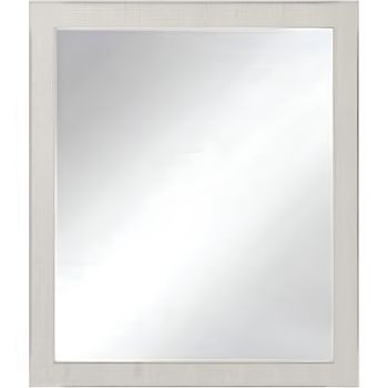 Зеркало Creto Vetra 80 15-80100W Белое — фото 1, Зеркала в ванную комнату