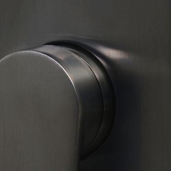 Верхний душ WasserKRAFT Wiese A200 Оружейная сталь — фото 2, Верхние души