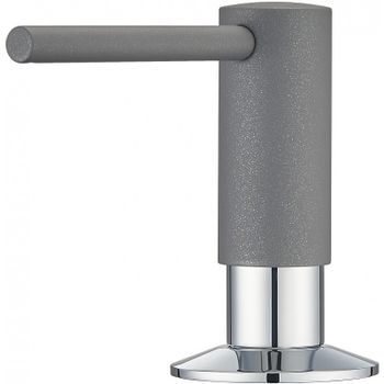 Дозатор для моющего средства Milacio Ultra MC.931.GR Серый металлик — фото 1, Дозаторы для кухонных моек