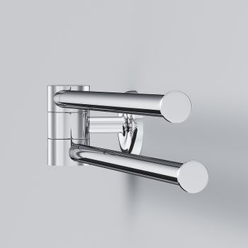 Полотенцедержатель AM.PM Like A8032600 поворотный Хром — фото 3, Полотенцедержатели