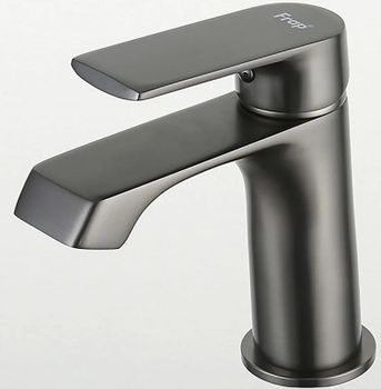 Смеситель для раковины Frap H71-9 F1071-9 Оружейная сталь — фото 2, Смесители для раковины