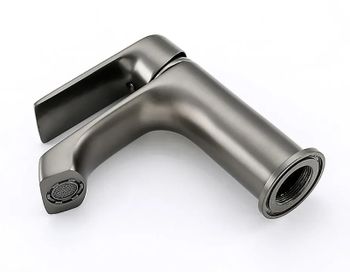 Смеситель для раковины Frap H71-9 F1071-9 Оружейная сталь — фото 7, Смесители для раковины