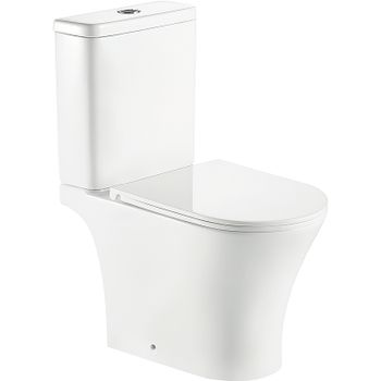 Унитаз компакт SantiLine SL-5010 с бачком и сиденьем Микролифт — фото 1, Напольные унитазы