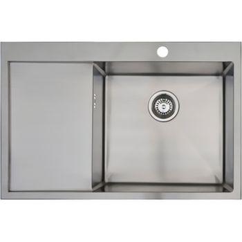 Кухонная мойка Seaman Eco Marino SMB-7851LS.B Нержавеющая сталь — фото 1, Кухонные мойки