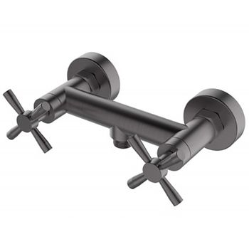 Смеситель для душа Orange Mia M34-200Gr Графит — фото 1, Смеситель для душа