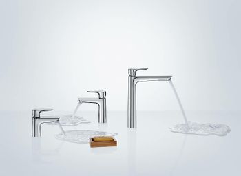 Смеситель для раковины Hansgrohe Talis E 71700000 Хром — фото 2, Смесители для раковины