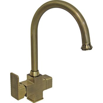 Смеситель для кухни ZorG Antic A 52 KF-BR Бронза — фото 1, Смесители для кухни