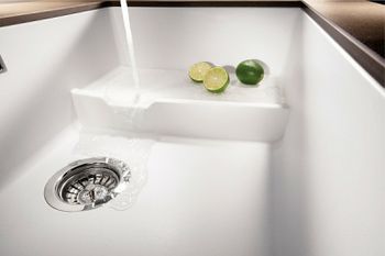 Кухонная мойка Blanco Subline 700-U Level 523542 Белая — фото 9, Кухонные мойки