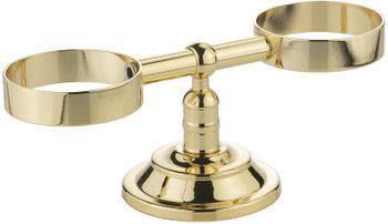 Стакан для зубных щеток с мыльницей Migliore Mirella 17325 Золото — фото 4, Стаканы для зубных щеток