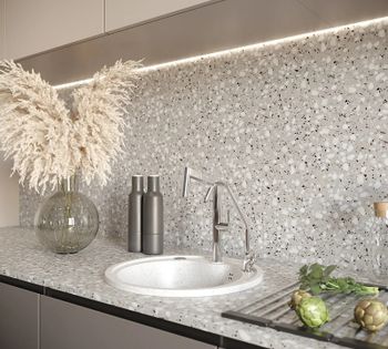 Кухонная мойка Domaci Бьелла DMC-45 GWS-45-331 Белая — фото 3, Кухонные мойки