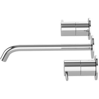 Смеситель для раковины Cezares Leaf LEAF-BLI3L-L-01-W0 Хром — фото 4, Смесители для раковины