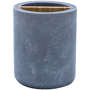 Стакан для зубных щеток Ridder Cement 2240207 Серый — фото 1, Стаканы для зубных щеток